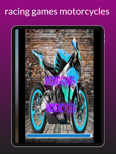 Android application racing games motorcycles screenshort