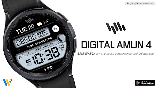 Android application SamWatch Digital Amun 4 screenshort