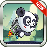 Panda Run Rocket icon