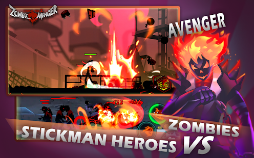Zombie Avengers: Tangkapan Layar (Dreamsky) Stickman War Z