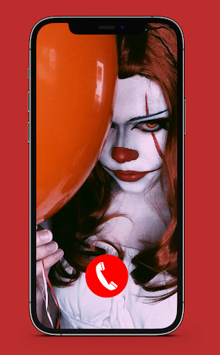 Pennywise Fake Video Call 666 Screenshot 2 - AppWisp.com