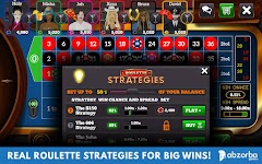 screenshot of Roulette Live Casino Tables