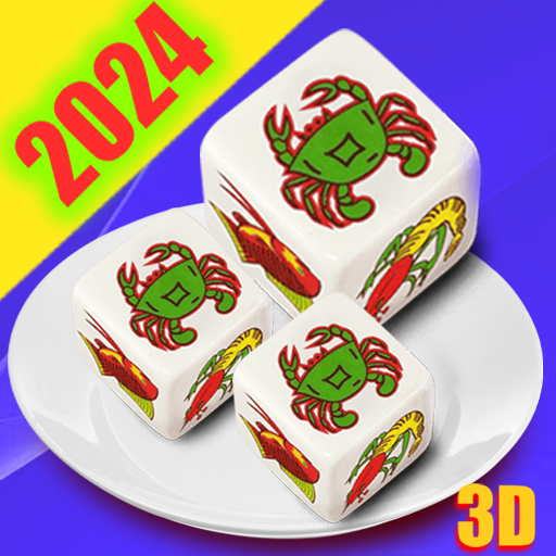 bau cua 3D xanh la 2024 logo