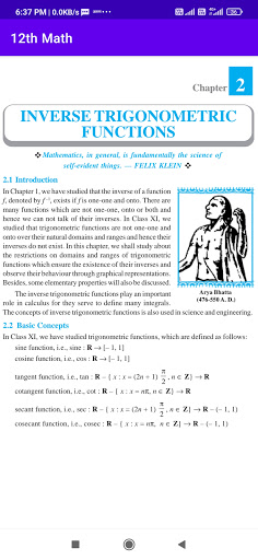 12th Math NCERT Solutions