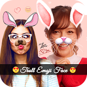 Troll Emoji Face - Funny, Snappy Filter & Stickers
