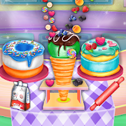 Ice Cream Donuts Maker: Dessert Cooking Games