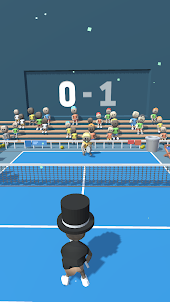 Stickman Tennis Mini Game