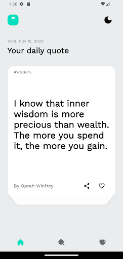 Quotes - Daily Motivation Screen 3