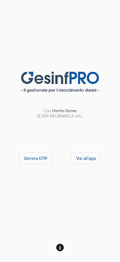 Android application GesinfPRO screenshort
