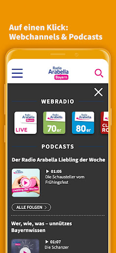 Radio Arabella Bayern Screen 3