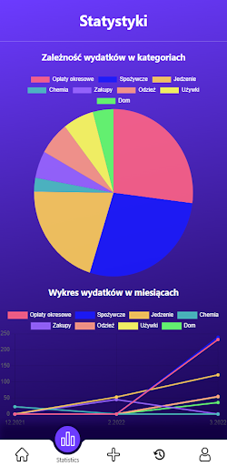 TieApp - zarządzanie budżetem Screen 3