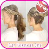 easy hairstyles beautiful icon