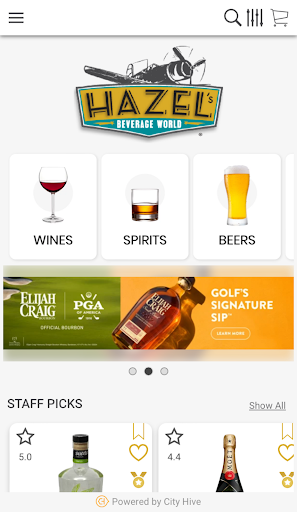 Hazels Beverage World Screen 3