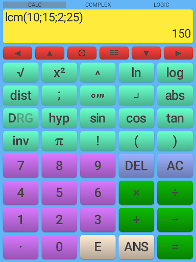 Screenshot of Scientific Calculator Pro
