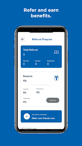 Android application Naman Loyalty Club screenshort