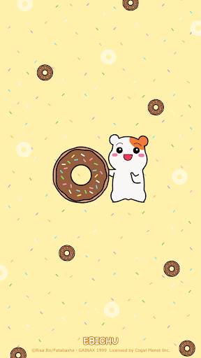 Android application 카카오톡 테마 - 에비츄 도넛츄 screenshort