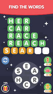 Word Search Sea: Unscramble words 1
