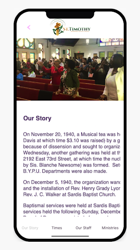 Stmbc App Screen 2