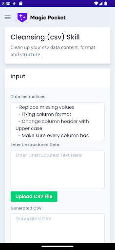 App preview