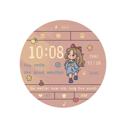 Soft Sweet Heart For Wear OS logo