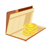 Accounting books icon