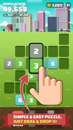 Game screenshot My Little Town : Number Puzzle hack