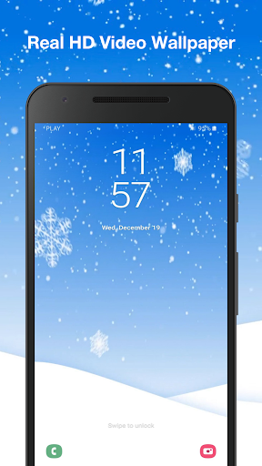 Winter Landscape Wallpaper Screen 3