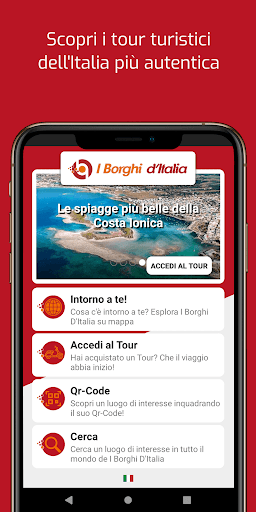 Android application I Borghi D'Italia screenshort