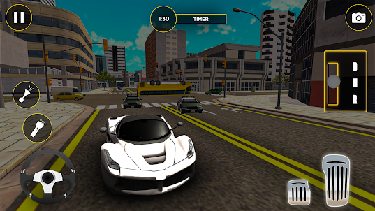 Real car driving School sim 3d