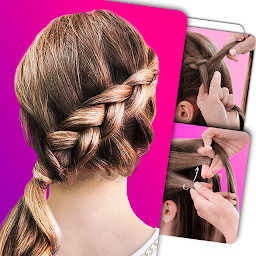 「Hairstyles step by step」のアイコン画像