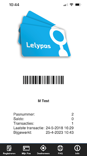 Android application Lelypas screenshort
