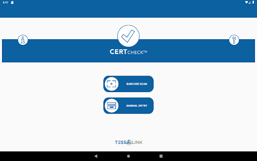 CertCheck Screen 3