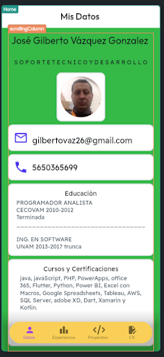 CV Gilberto Screen 3