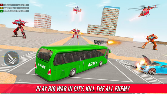 Army Bus Robot Car Game 3d  Screenshots 14