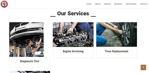 Pushpak Motors Screen 2