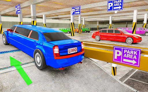 Multilevel Limo Car Parking 3D 20.0 screenshots 8