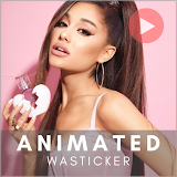 Ariana Grande GIF WASticker icon