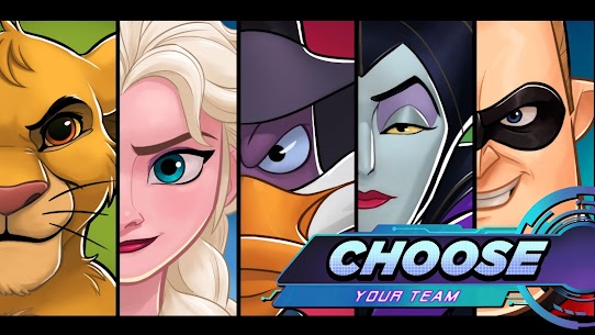 Disney Heroes MOD APK (onbeperkt geld/vaardigheidshack/bevriezen) 2