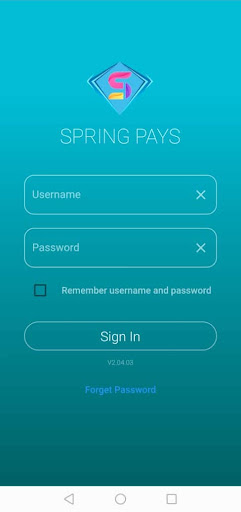 Spring Pays Screen 2