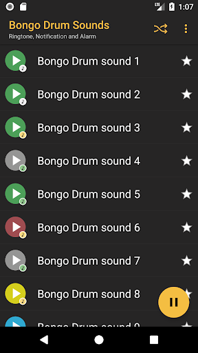 Bongo Drum Sounds Screen 2
