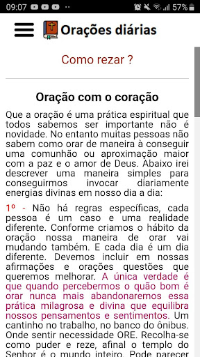 Oração do dia a dia Screen 2
