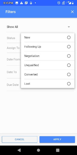 Innoventry CRM Screen 2