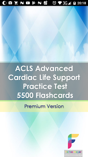 Android application ACLS Cardiac Life Support screenshort