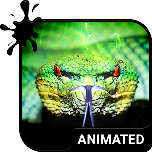 Toxic Viper Animated Keyboard + Live Wallpaper