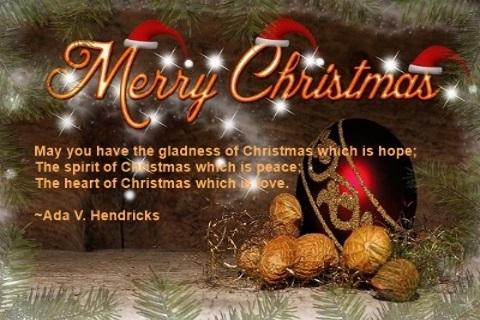 Merry Christmas Cards Free