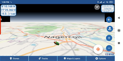 Android application Kadal Map - Marine Navigation screenshort