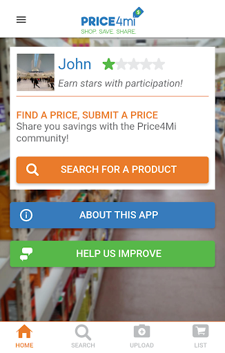 Android application Price4Mi screenshort