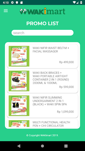 Wakimart Screen 3