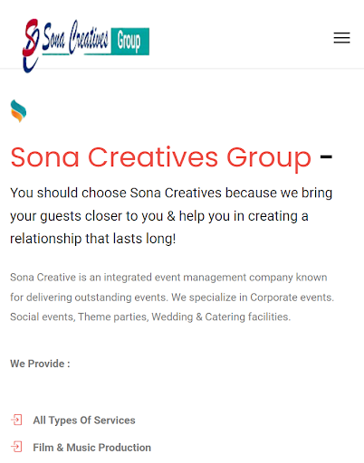Sona Creatives Screen 2
