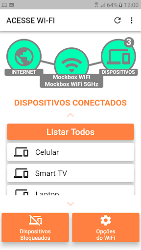 ACESSE WI-FI Screen 2